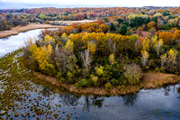 Huron River Bend - Fall Colors