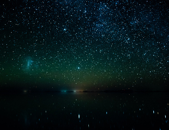 Night shot at Salar de Uyuni